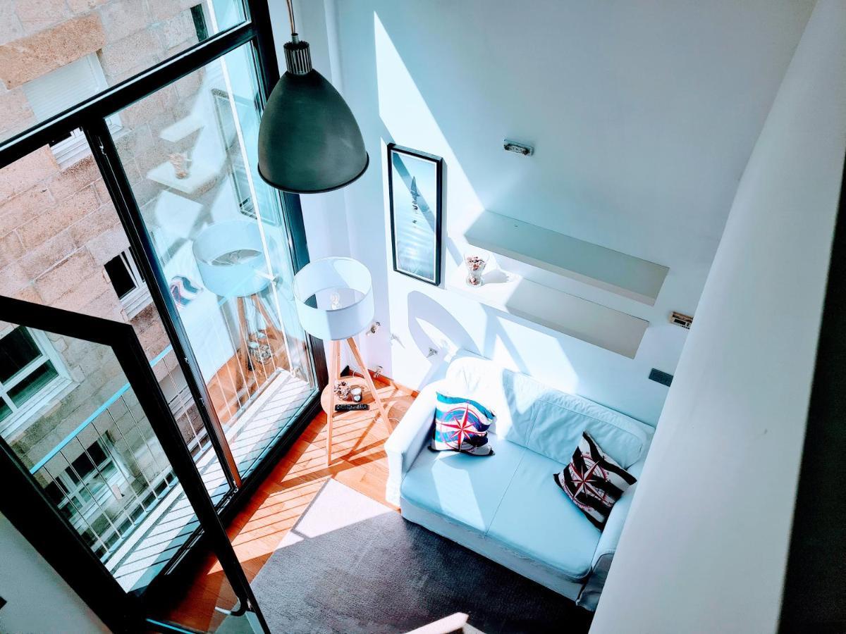 El Camarote Del Fraga Apartamento En Pleno Centro De Vigo Con Parking Exteriör bild