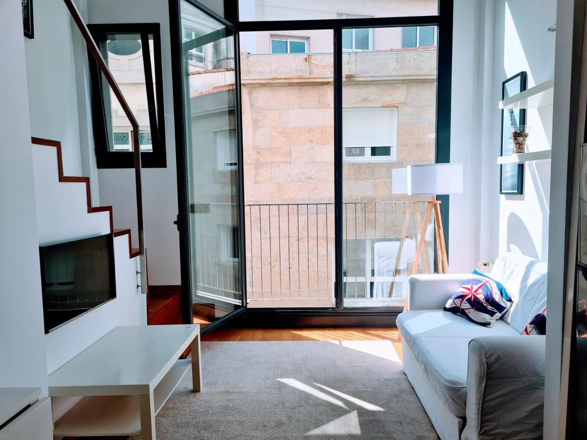 El Camarote Del Fraga Apartamento En Pleno Centro De Vigo Con Parking Exteriör bild